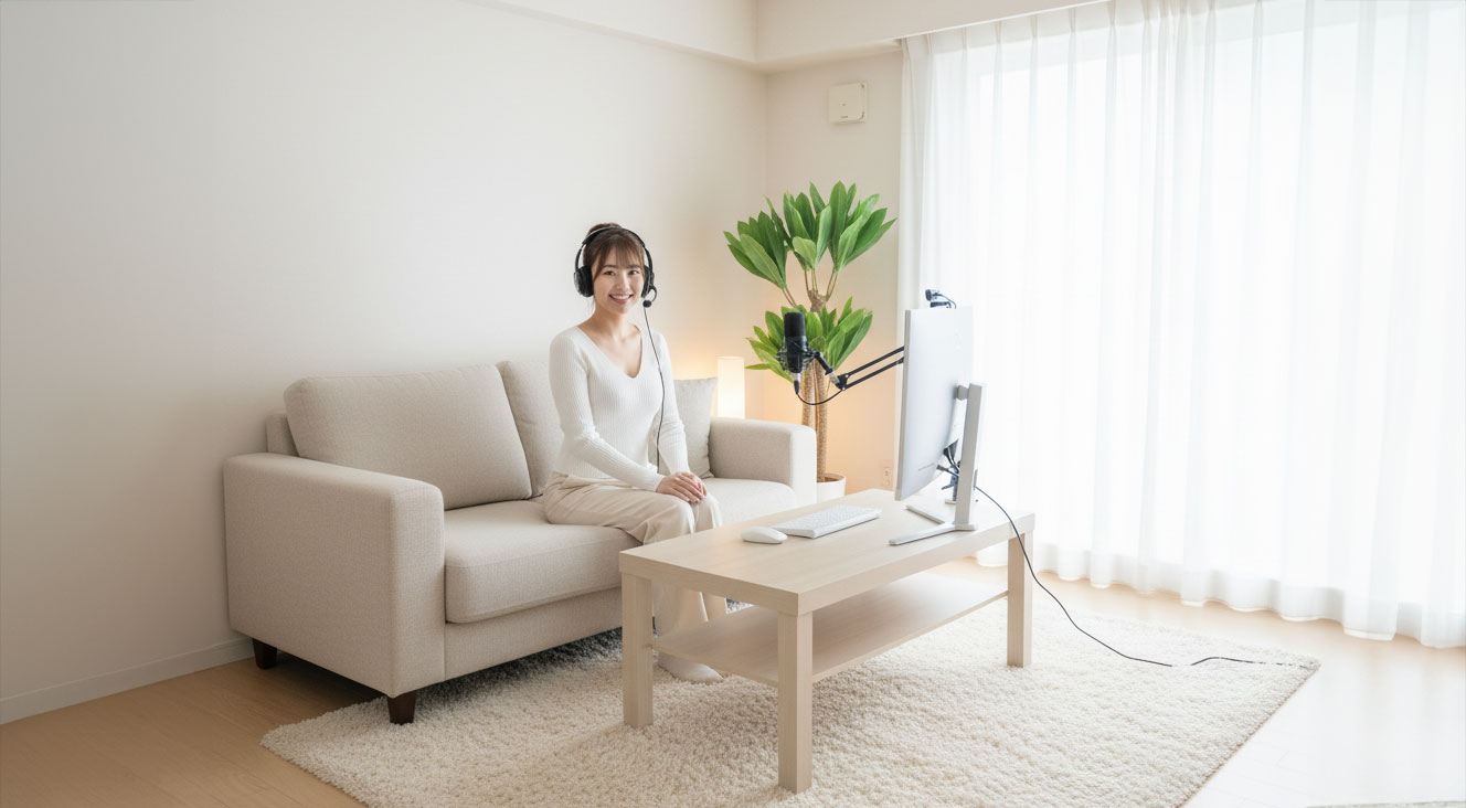 新松戸の広々チャットルーム